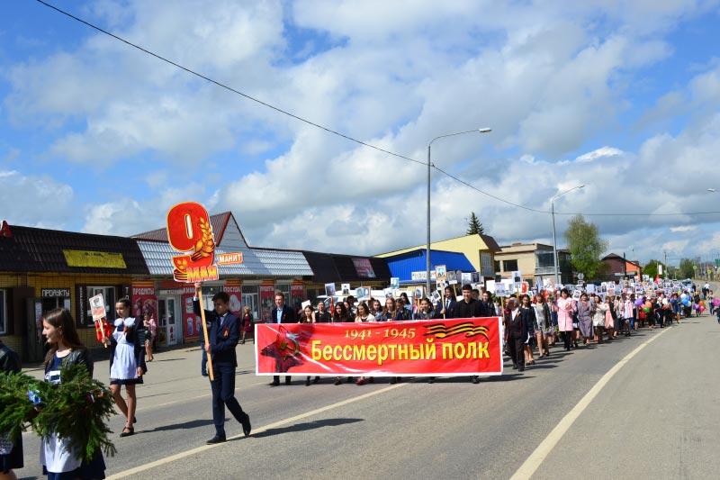 9 мая 2019г.,парад и митинг в честь Дня Победы, станица Кардоникская