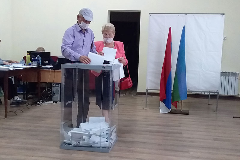 Выборы в Госдуму 2021 в станице Кардоникской