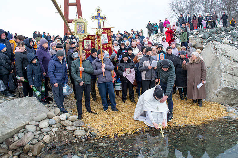 Празднование Крещения Господня в сельском поселении Кардоникская!